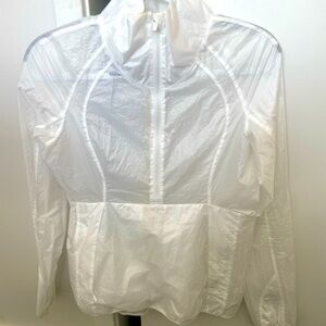 Gently used Lululemon lightweight rain jacket